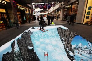 Рекорд Гиннесса по самому большому уличному 3D-рисунку в мире