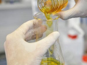 Использованное растительное масло