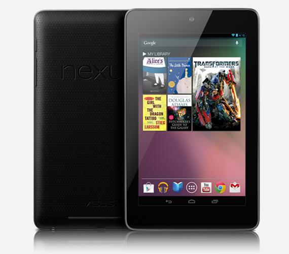 Google представил планшет Nexus 7
