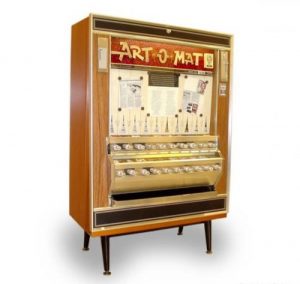 Торговый автомат, в котором можно купить искусство