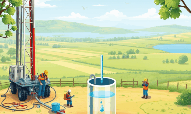 Бурение скважин: Ваш ключ к независимому источнику воды под ногами