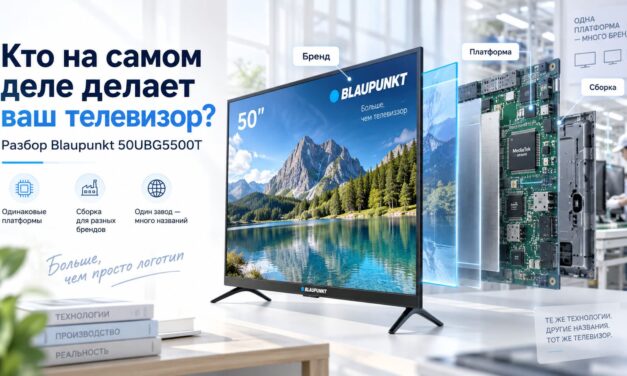 Кто на самом деле делает ваш телевизор: как бюджетные Smart TV прячут своё происхождение — разбираем Blaupunkt 50UBG5500T